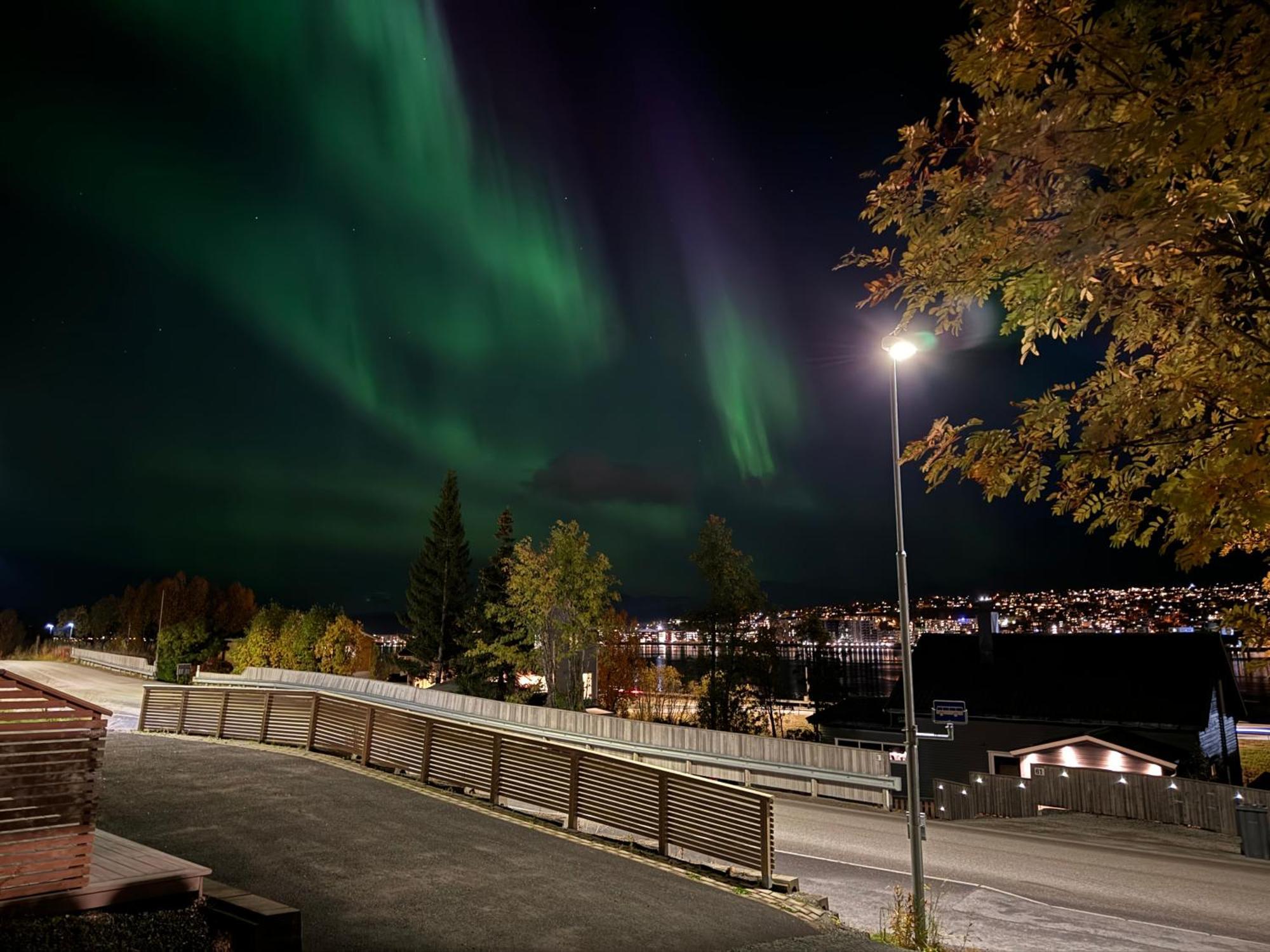 Sentralt Pa Fastlandet Og Gaavstand Til Alle Fasiliteter! Tromsdalen Exterior foto